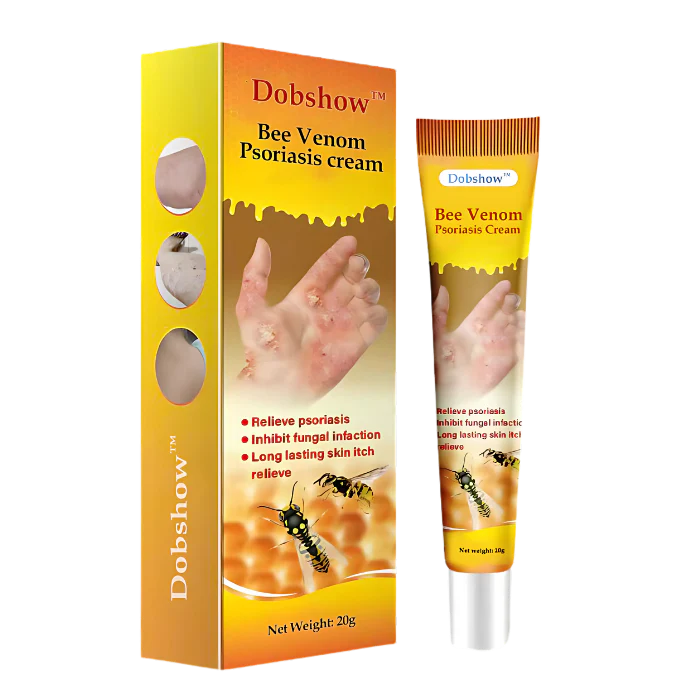 Creme para psoríase com veneno de abelha Dobshow™