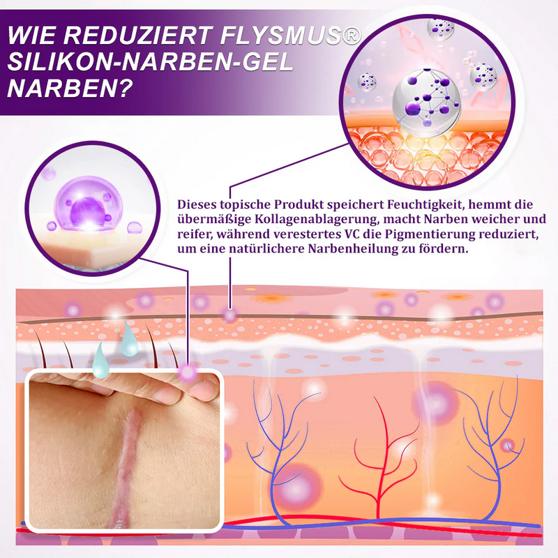 Flysmus Cure - Gel Para Cicatrizes