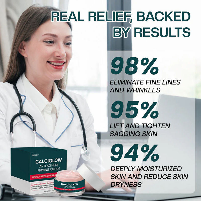 CalciGlow - Creme Antienvelhecimento e Firmador
